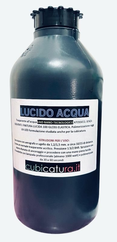 Trasparente lucido acqua 100 gloss