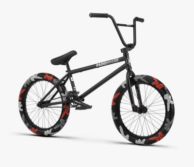Radio Darko BMX Matt Black/Red Camo - For ages 11 - 15 Radio Darko BMX Matt Black/Red Camo - For ages 11 - 15