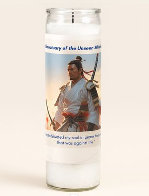 Protection candle (Sanctuary Of The Unseen shield)