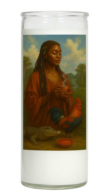 Ahani (Prayer Candle) White