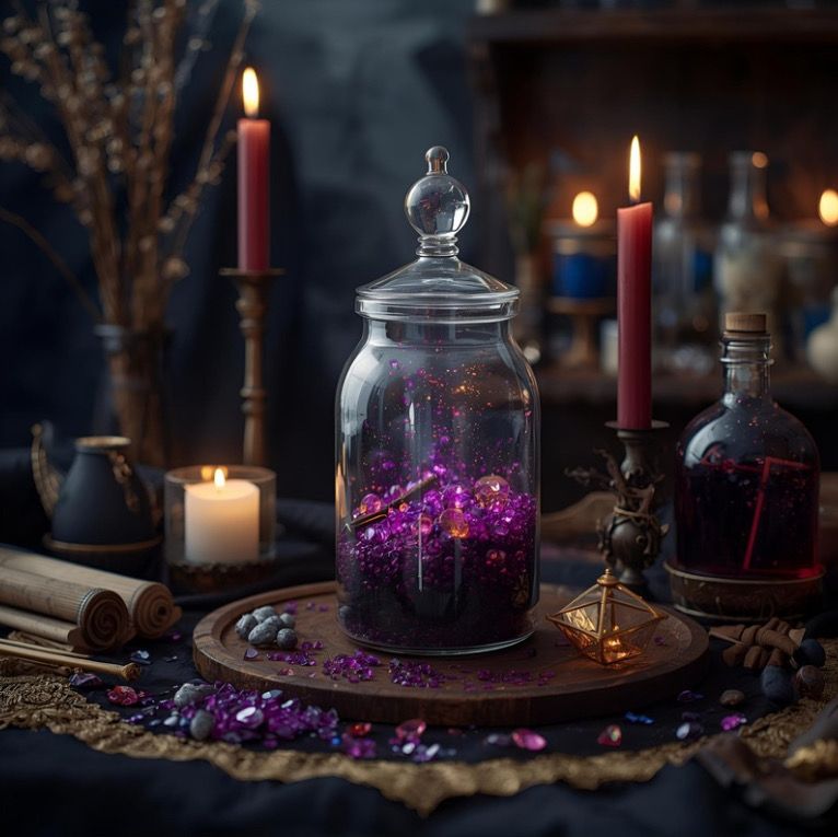 Medicine Jar: Rich, Wealthy, &amp; Opulent