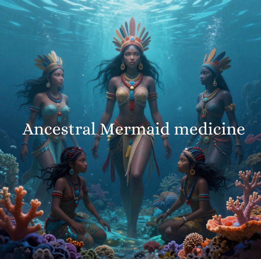 Ancestral Mermaid Candle