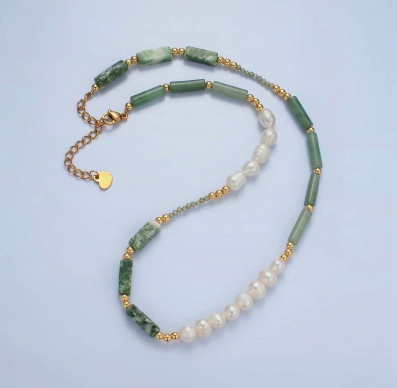Jade And Freshwater Pearl
