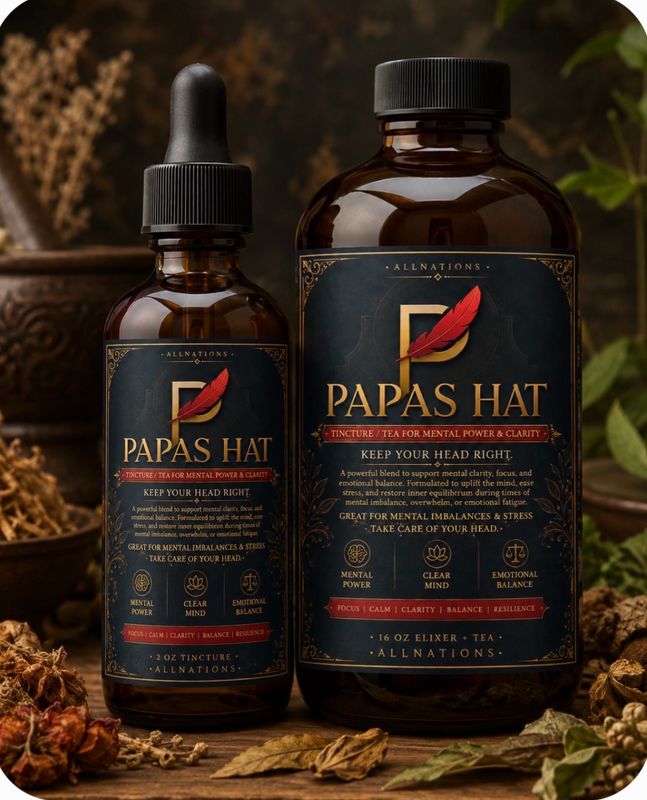 Papas Hat Tincture