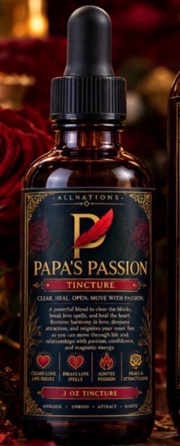 Papa’s Passion Tincture
