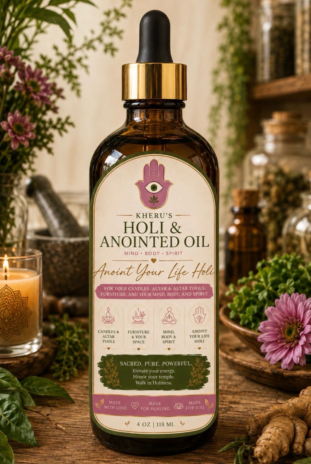 Kheru’s Holi &amp; Anointed Oil