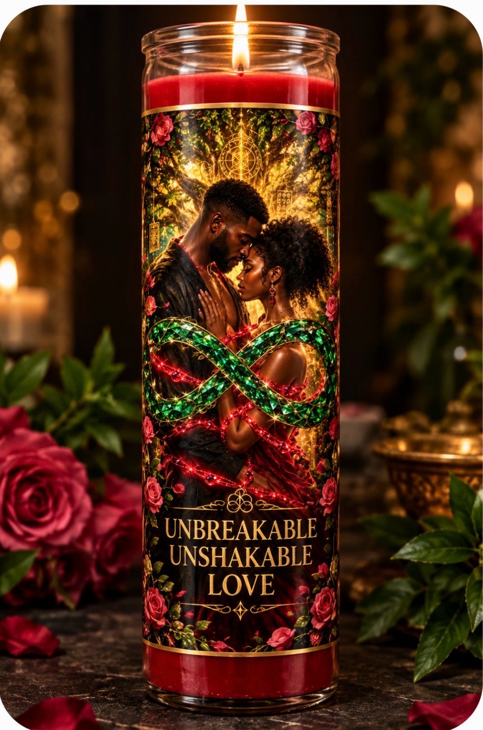 Unbreakable Unshakable Love Candle