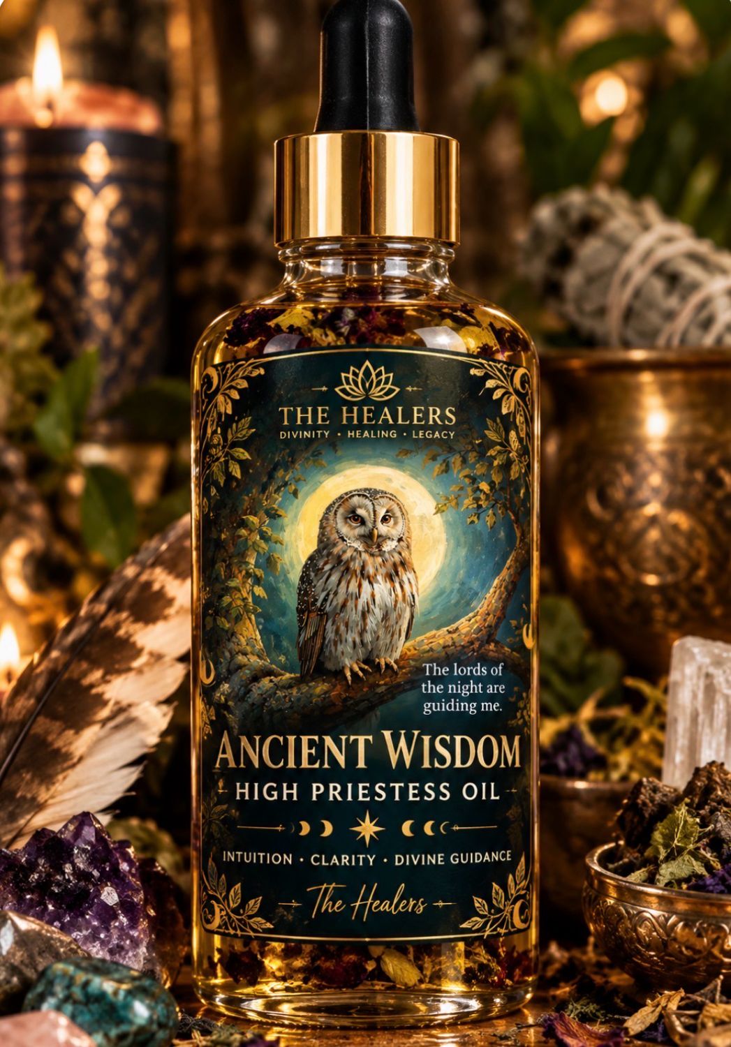 Ancient Wisdom High Priestess Oil