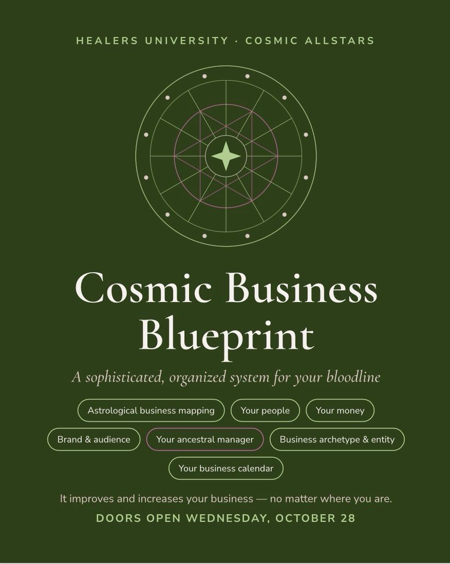 Cosmic Business Blueprint