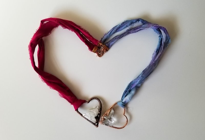 BFF Cluster Hearts (pair)