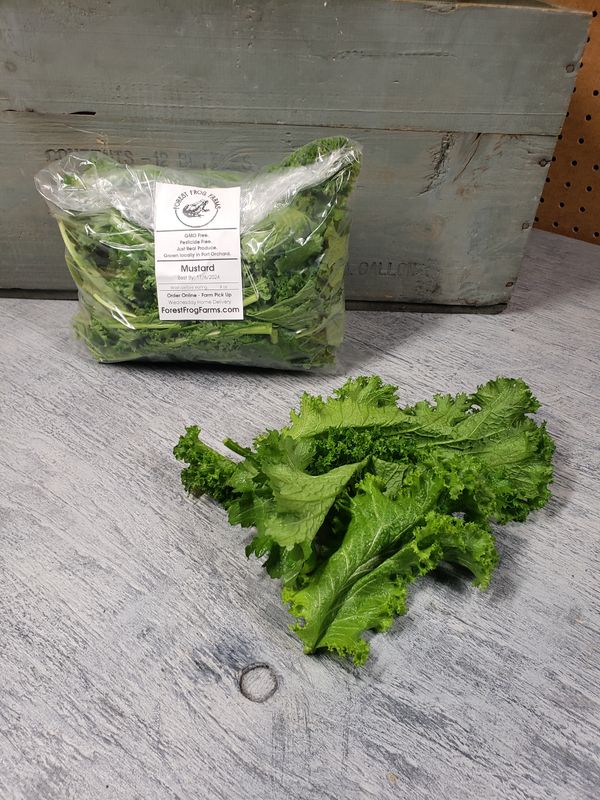 Mustard Greens (6 oz bag) Mustard Greens (6 oz bag)
