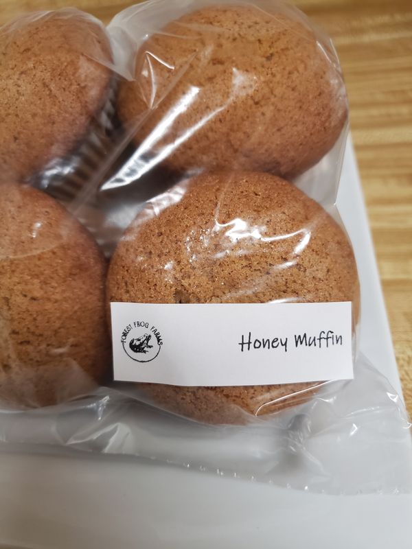 Honey Muffins (4 pk)