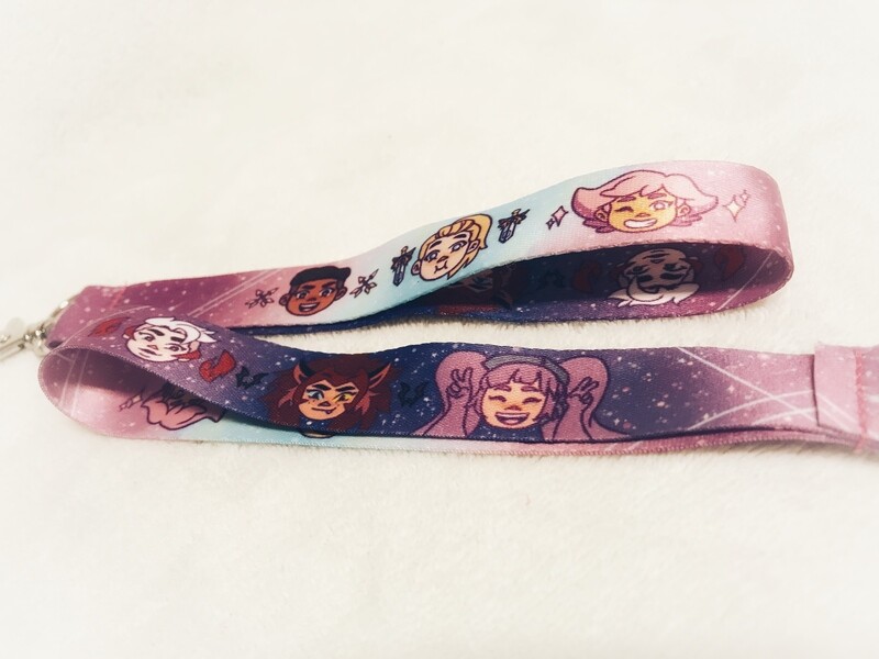 She-ra Wrist Strap and Bulba Lanyards