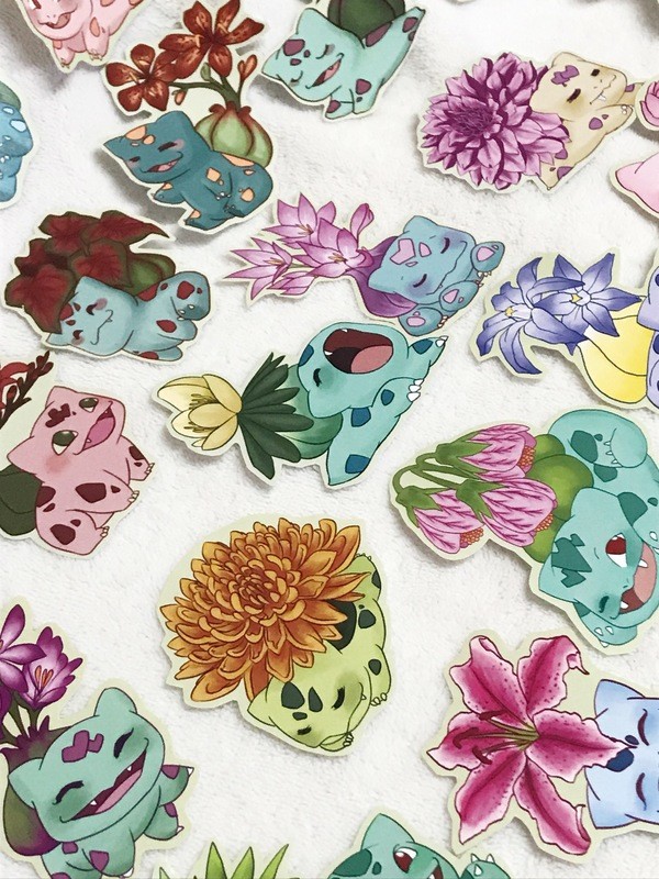 Bulbasaur Sticker Sets