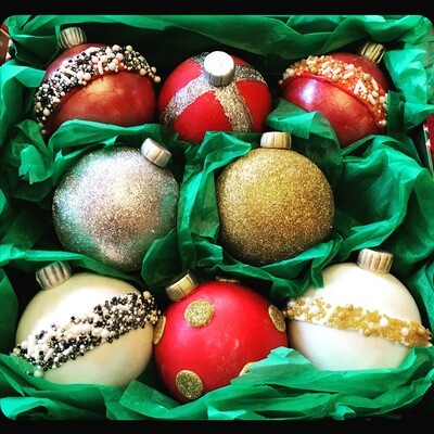 Gourmet Ornament Cupcakes