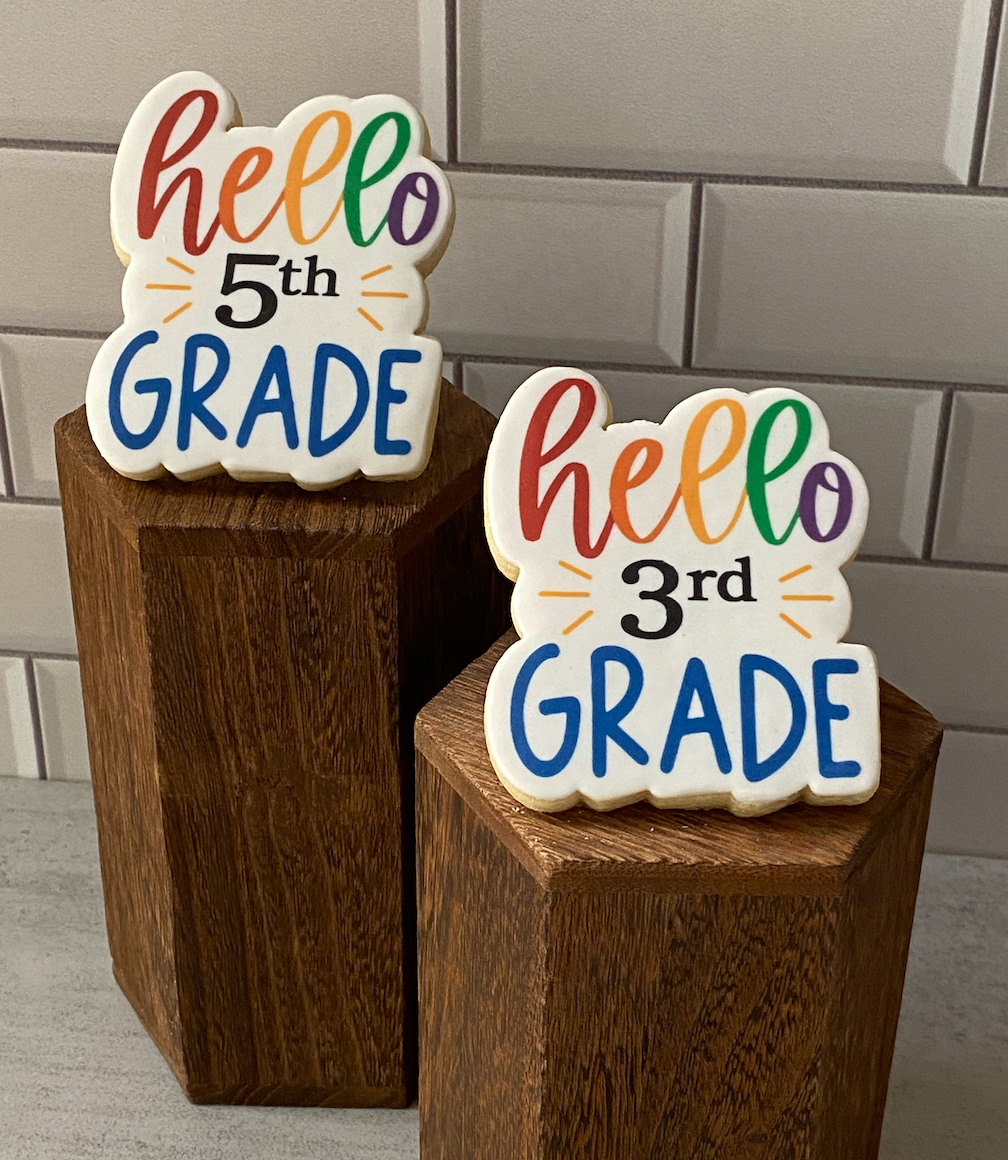 Back to School Cookies - all grades available