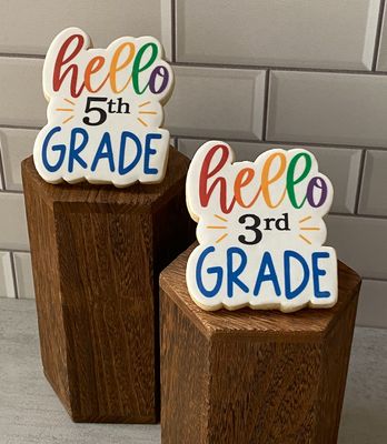 Back to School Cookies - all grades available