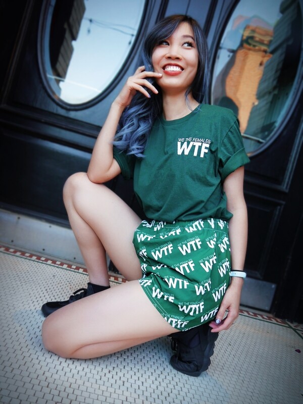 Forest Green WTF Embroidered Shirt
