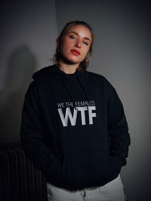 Large Embroidered Logo WTF Hoodie