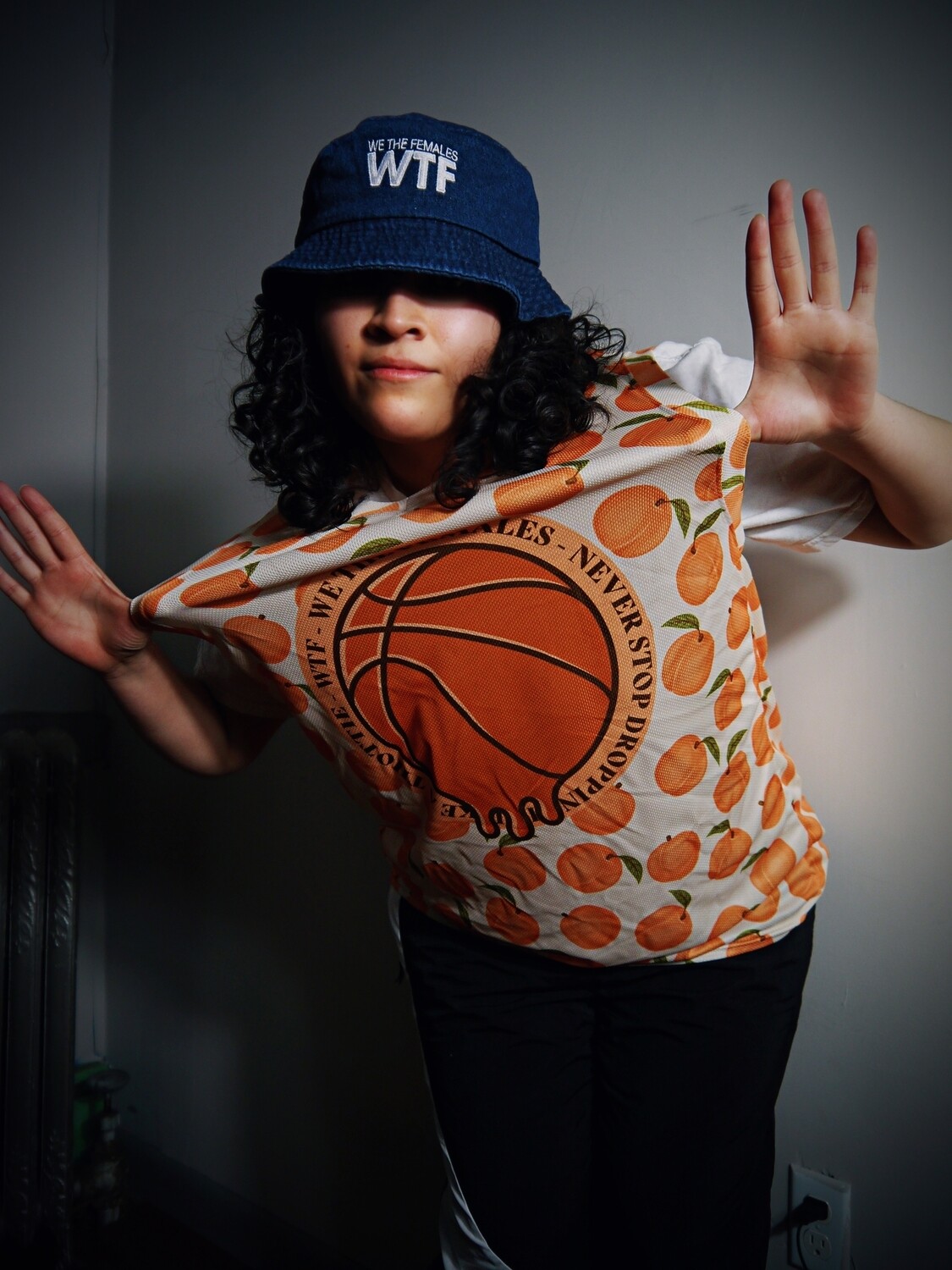 Drop It Like a Thottie Basketball Jersey - Peaches