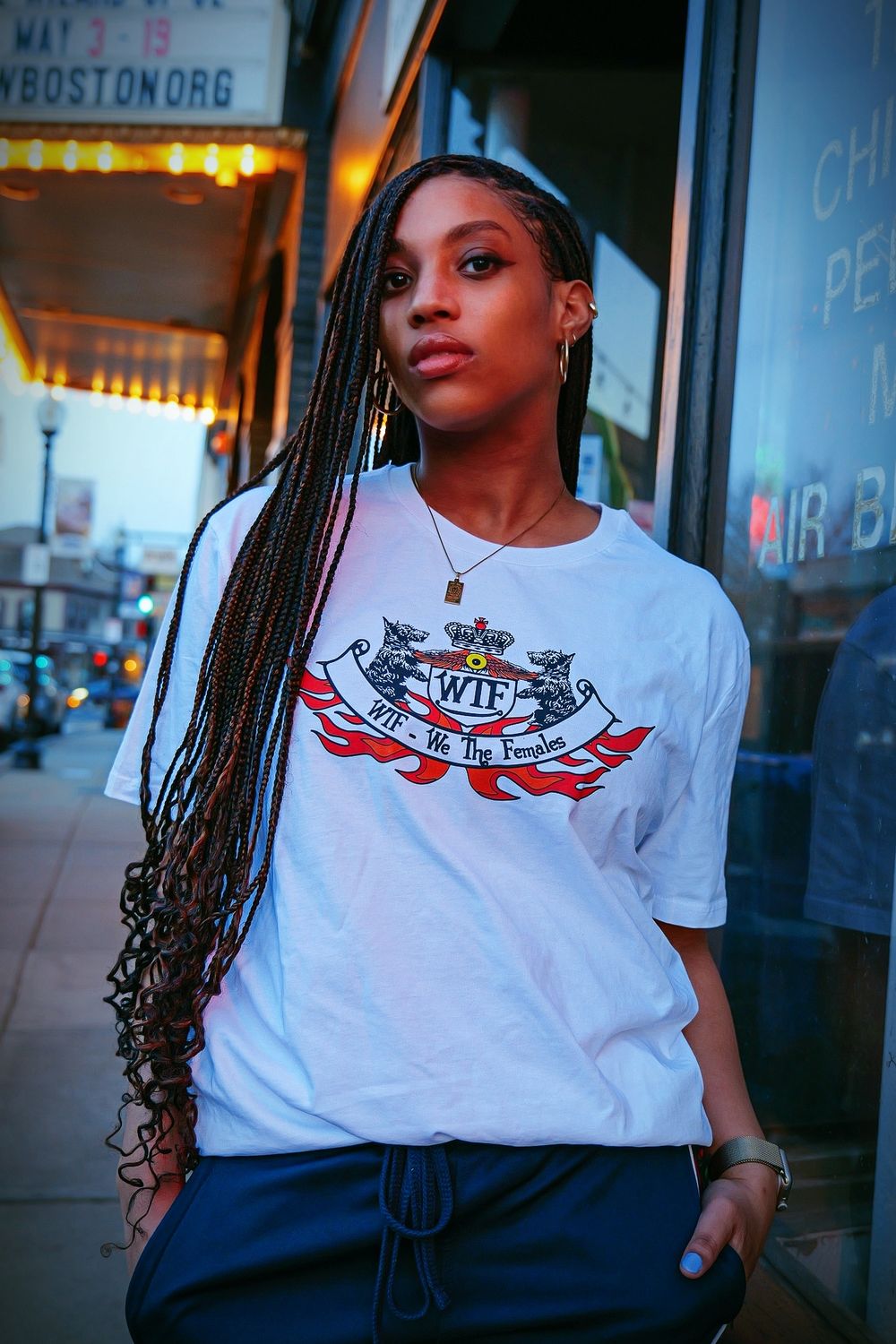 Retro 2000s White Tee