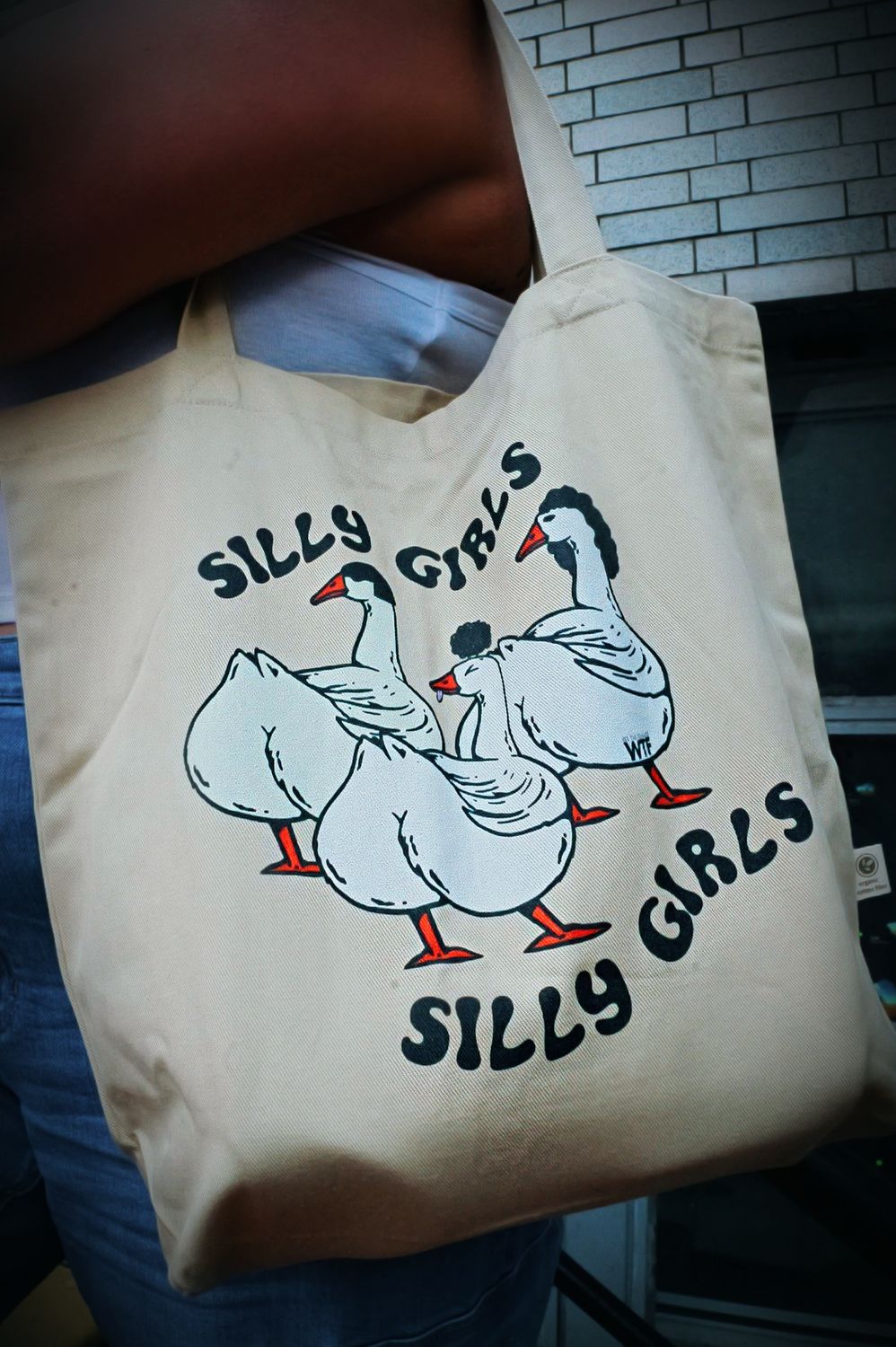 Eco-Friendly Tote Bag - Silly Girls