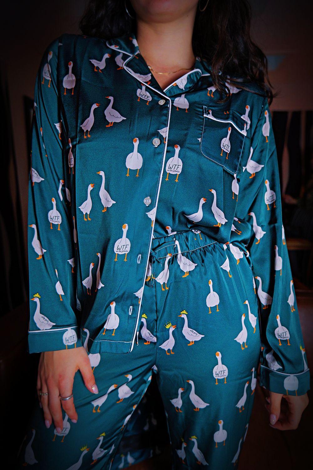 Silly Geese Pajamas - Pants Set