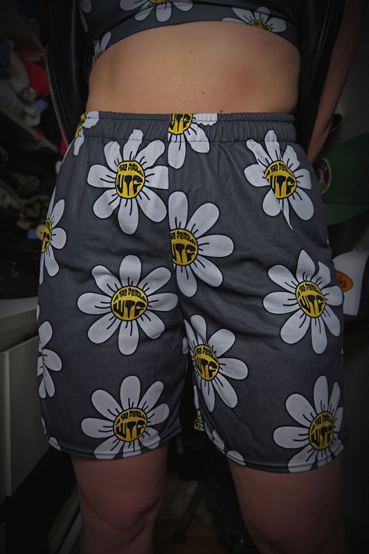 Flower Power Mesh Shorts