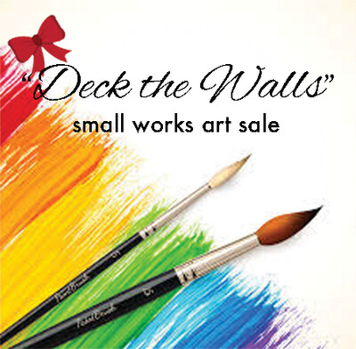"Deck the Walls" Small Works Art Sale