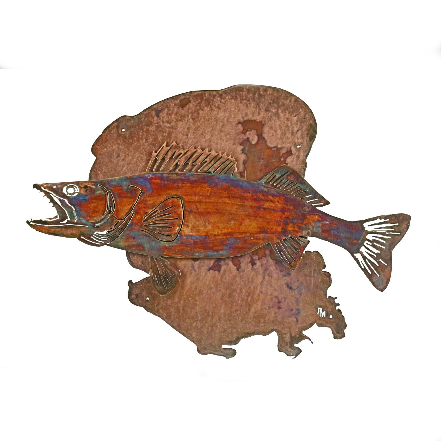 Mille Lacs Walleye, Mount