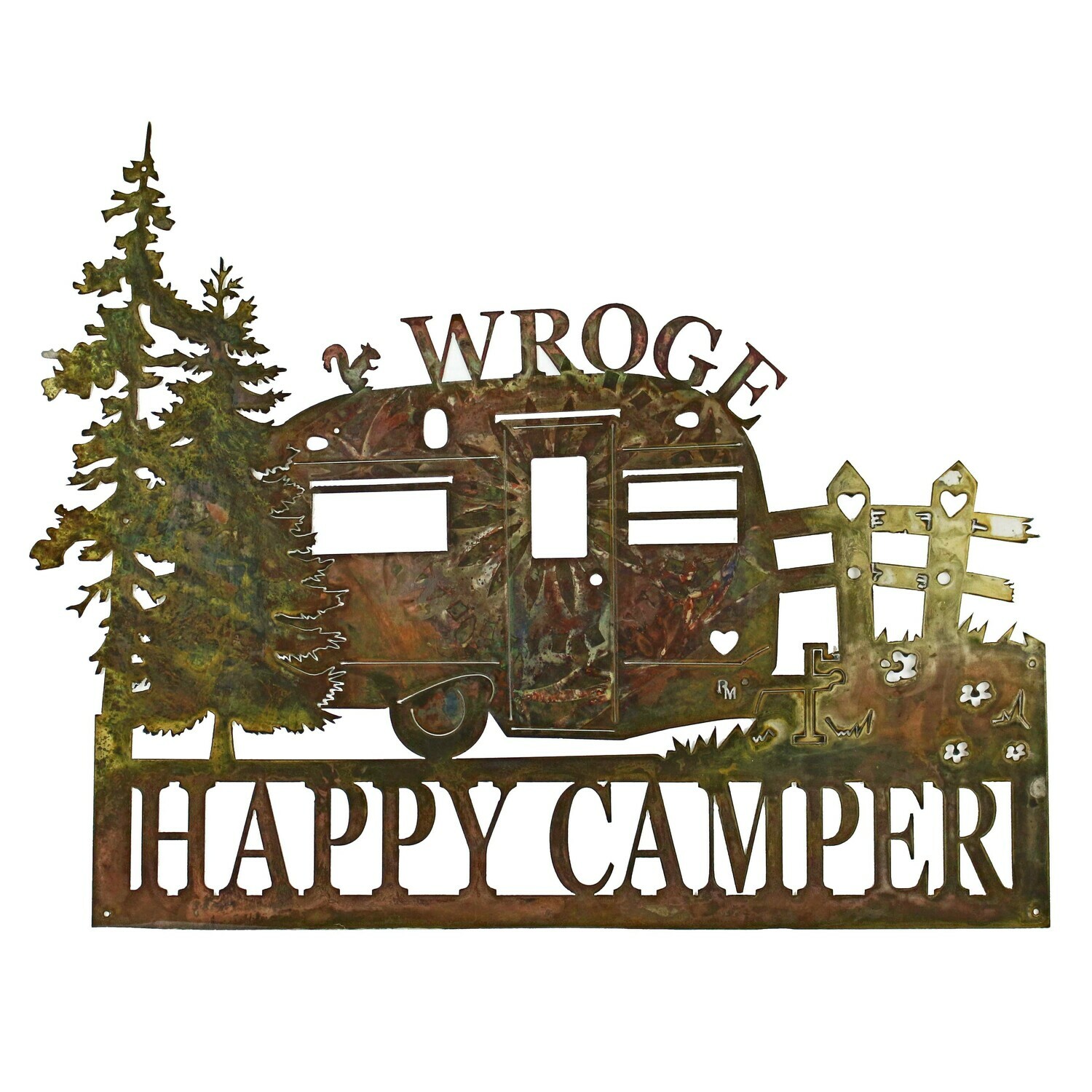 Happy Camper Sign