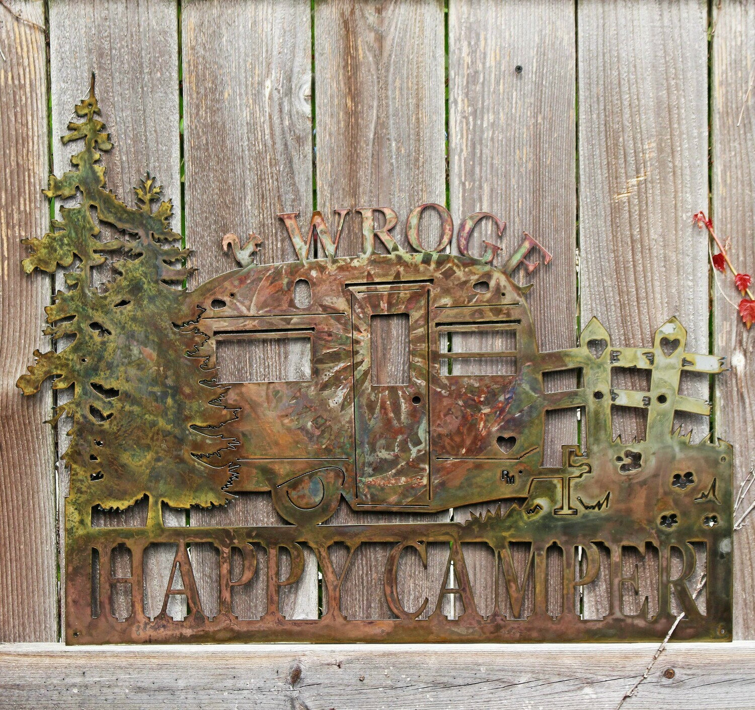 Happy Camper Sign