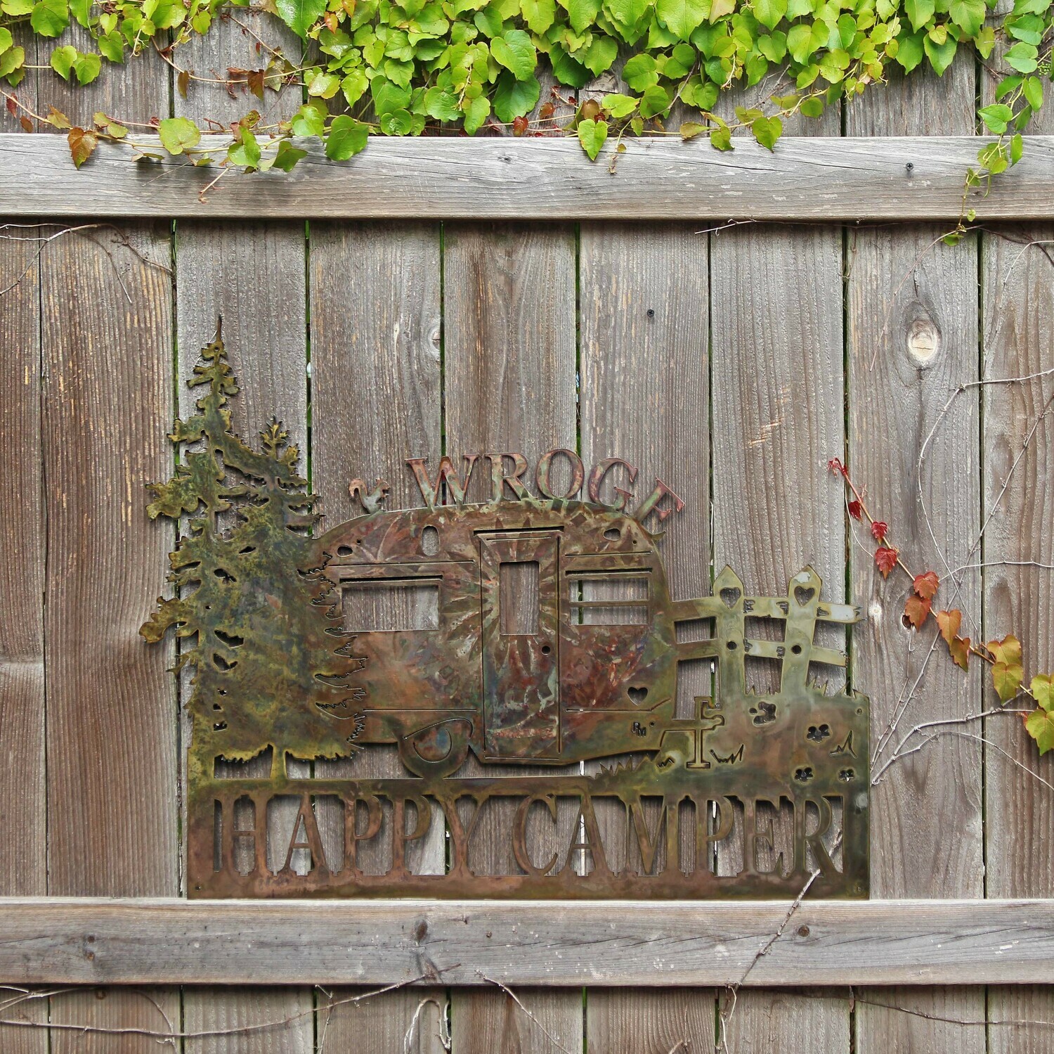 Happy Camper Sign