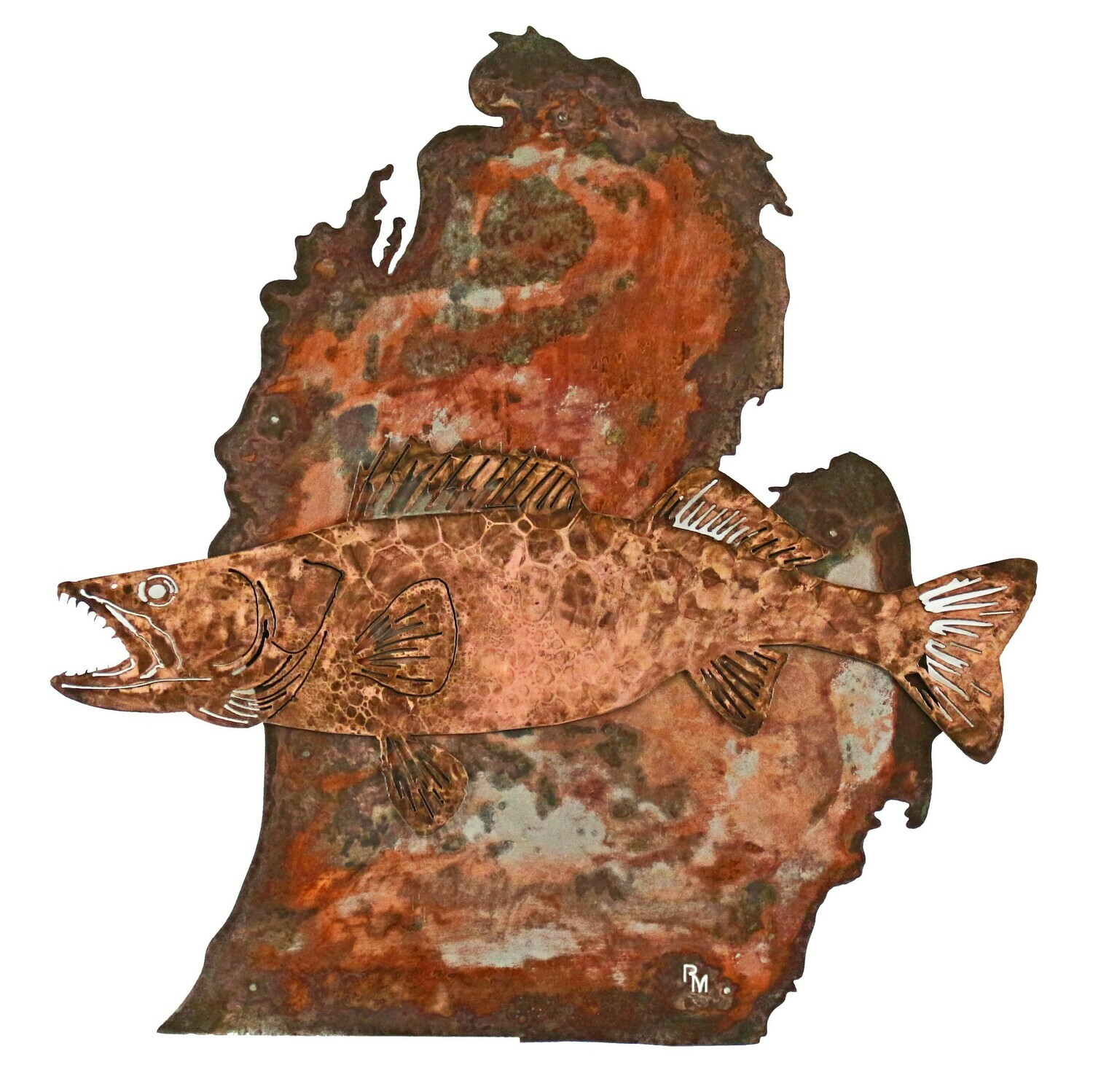 Custom State w/ 3D Fish
