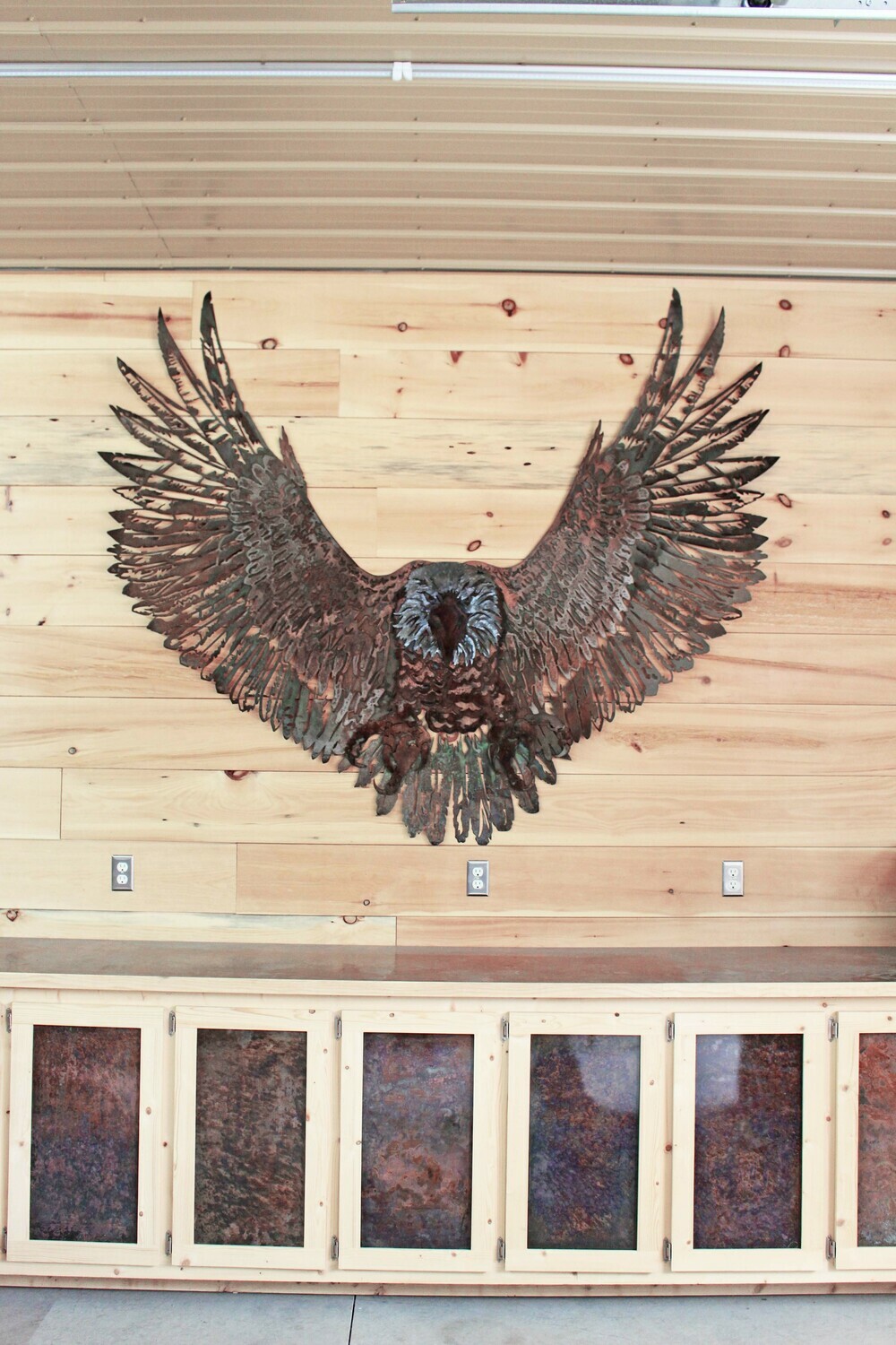 3D Eagle Wall Art