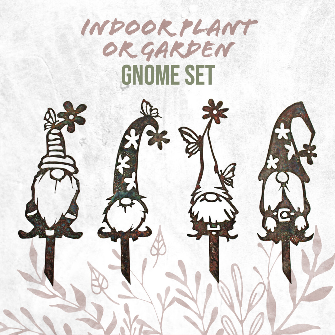 Garden Gnome Stake #1