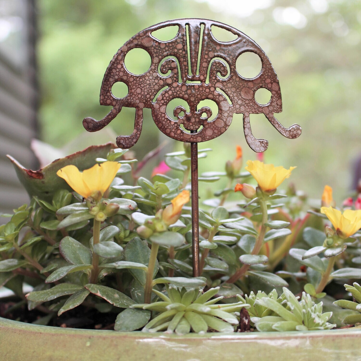 Small Ladybug Stake