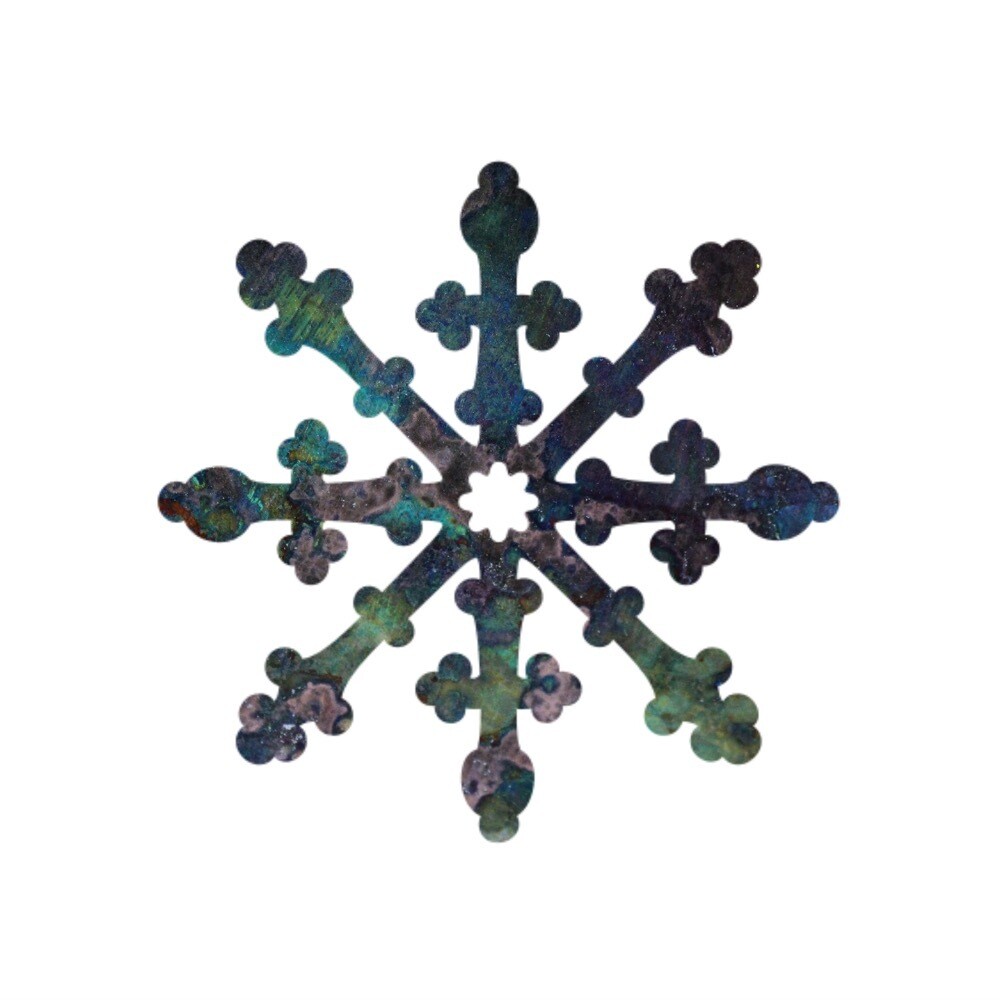 Ornate Snowflake Magnet