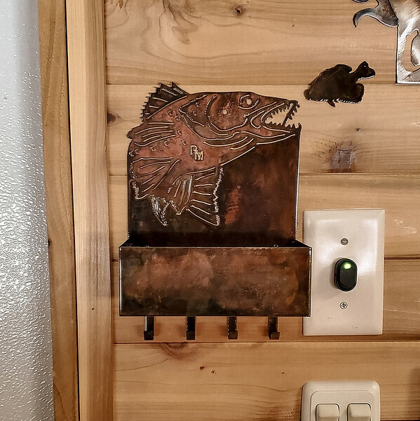 Fish House Key Hook