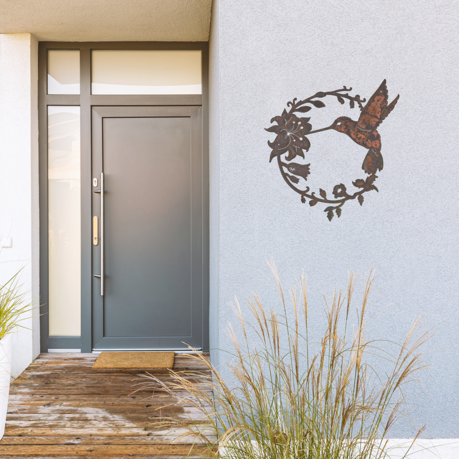Hummingbird Wreath