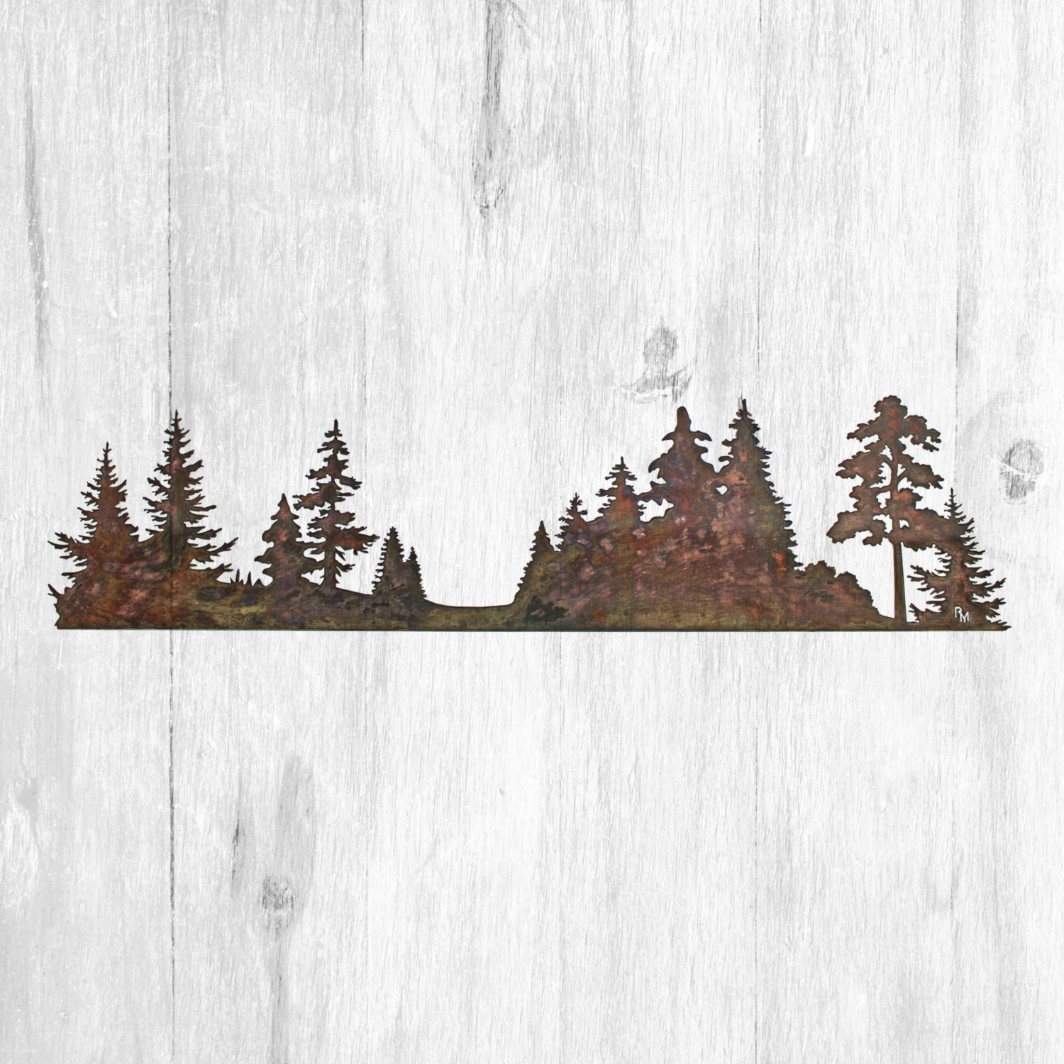 35&quot; x 6&quot; Tree Scene