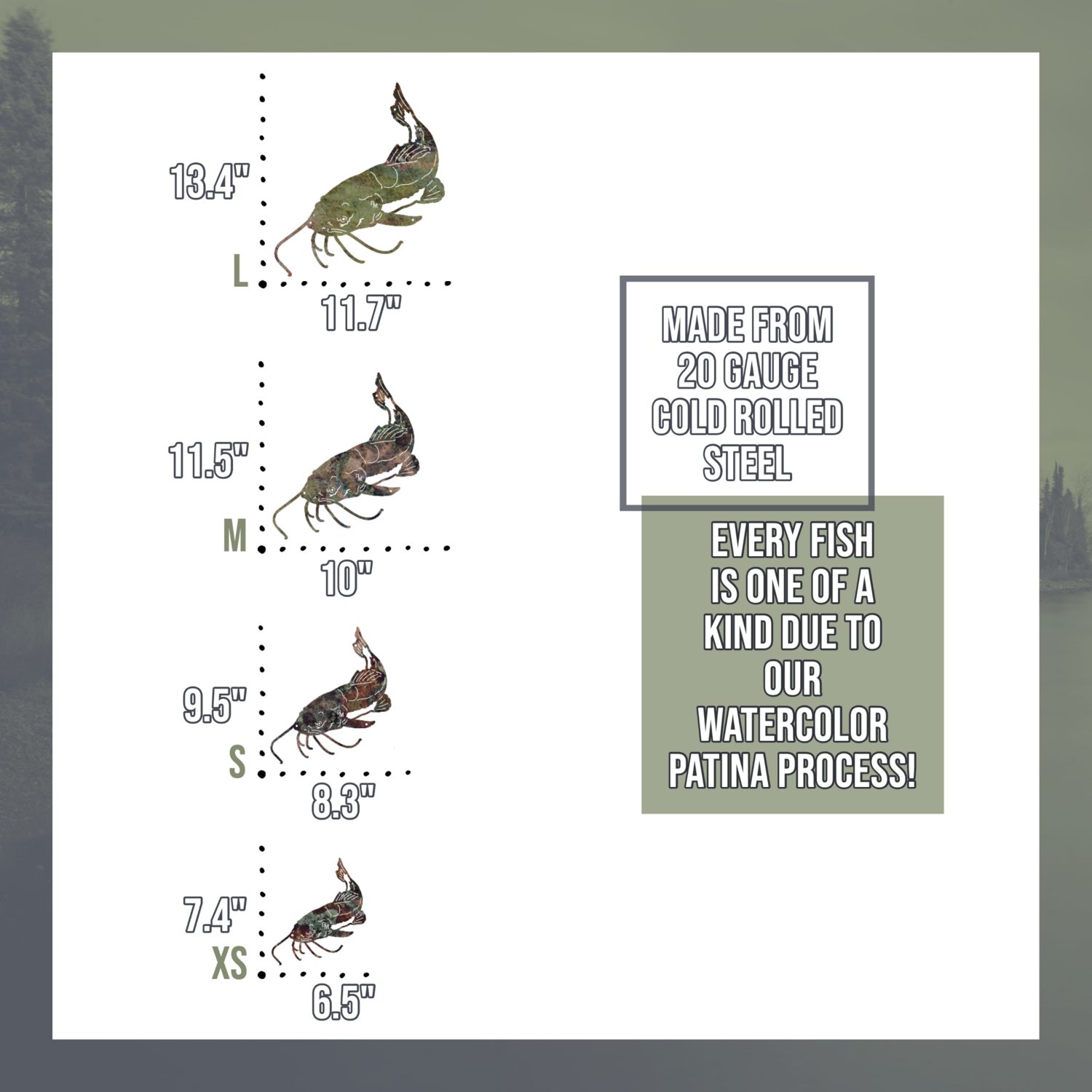 Single Catfish Wall Art