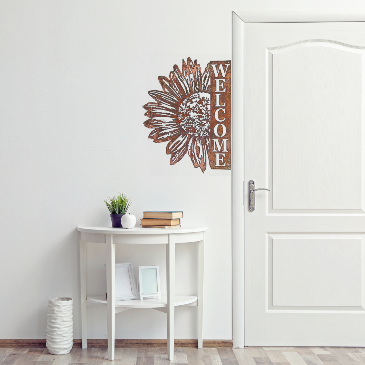 Welcome Sunflower - Vertical