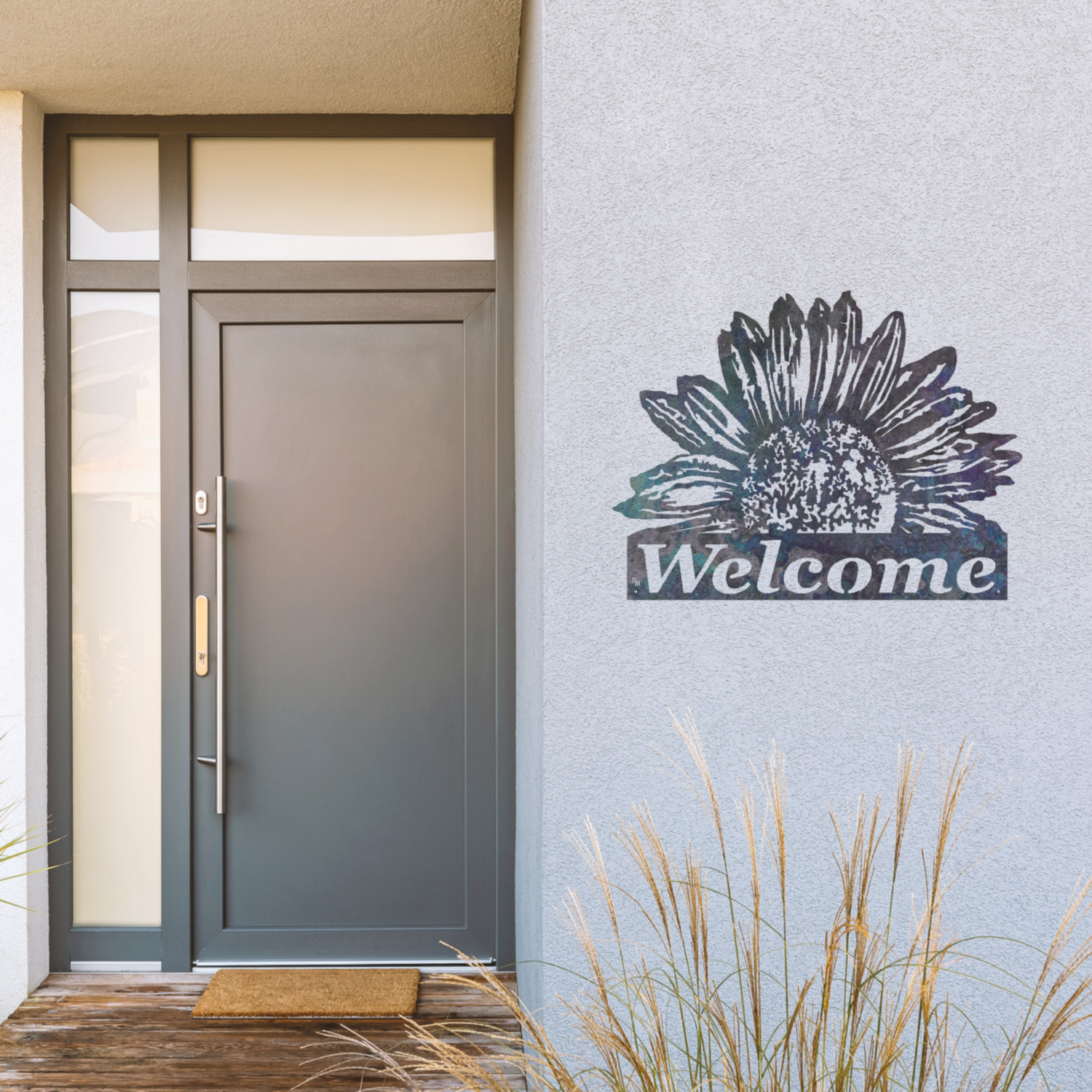 Welcome Sunflower - Vertical