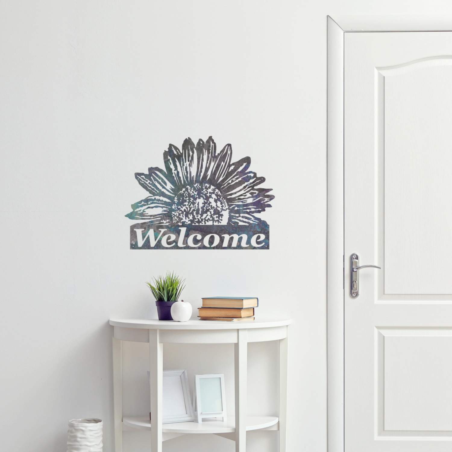 Welcome Sunflower - Vertical
