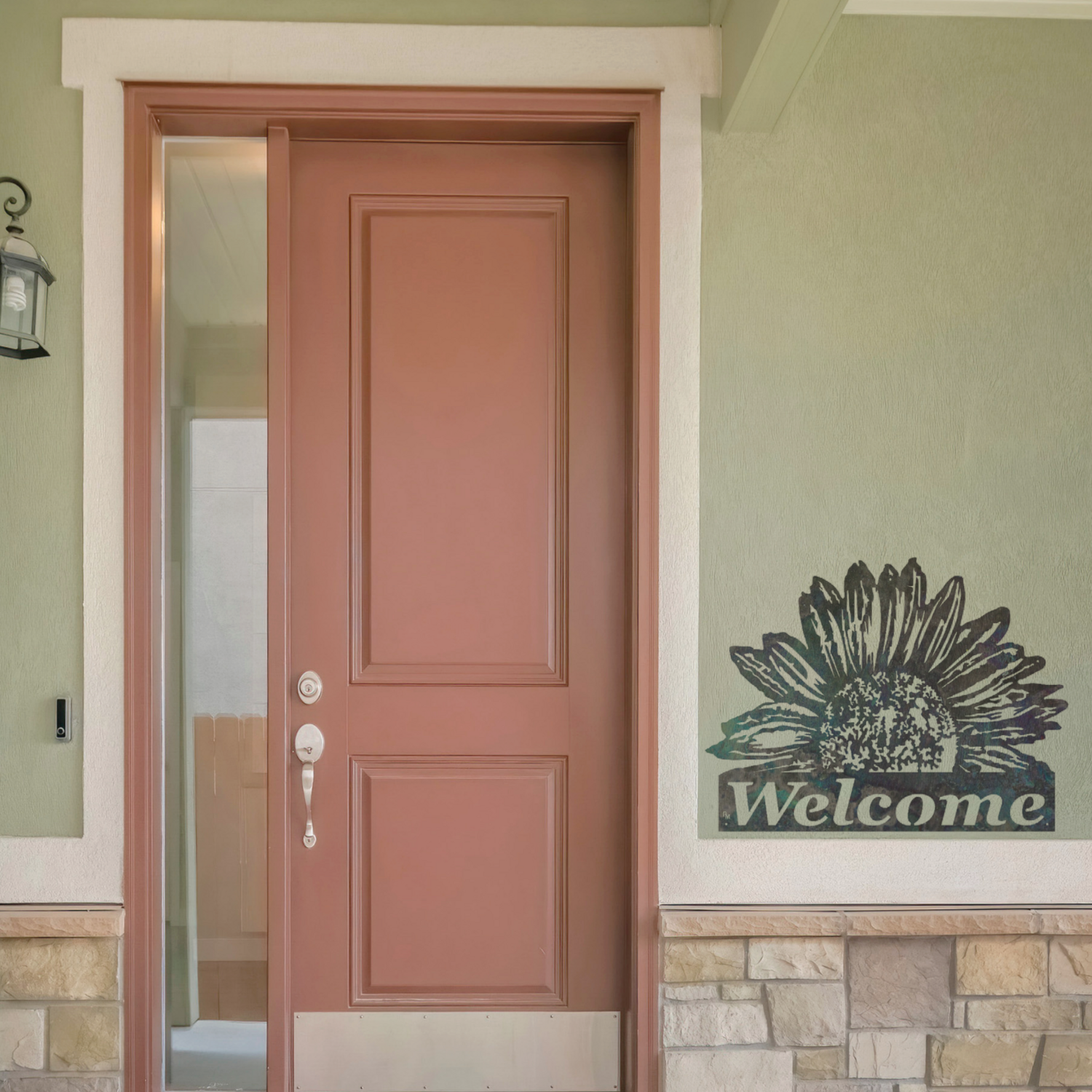 Welcome Sunflower - Vertical