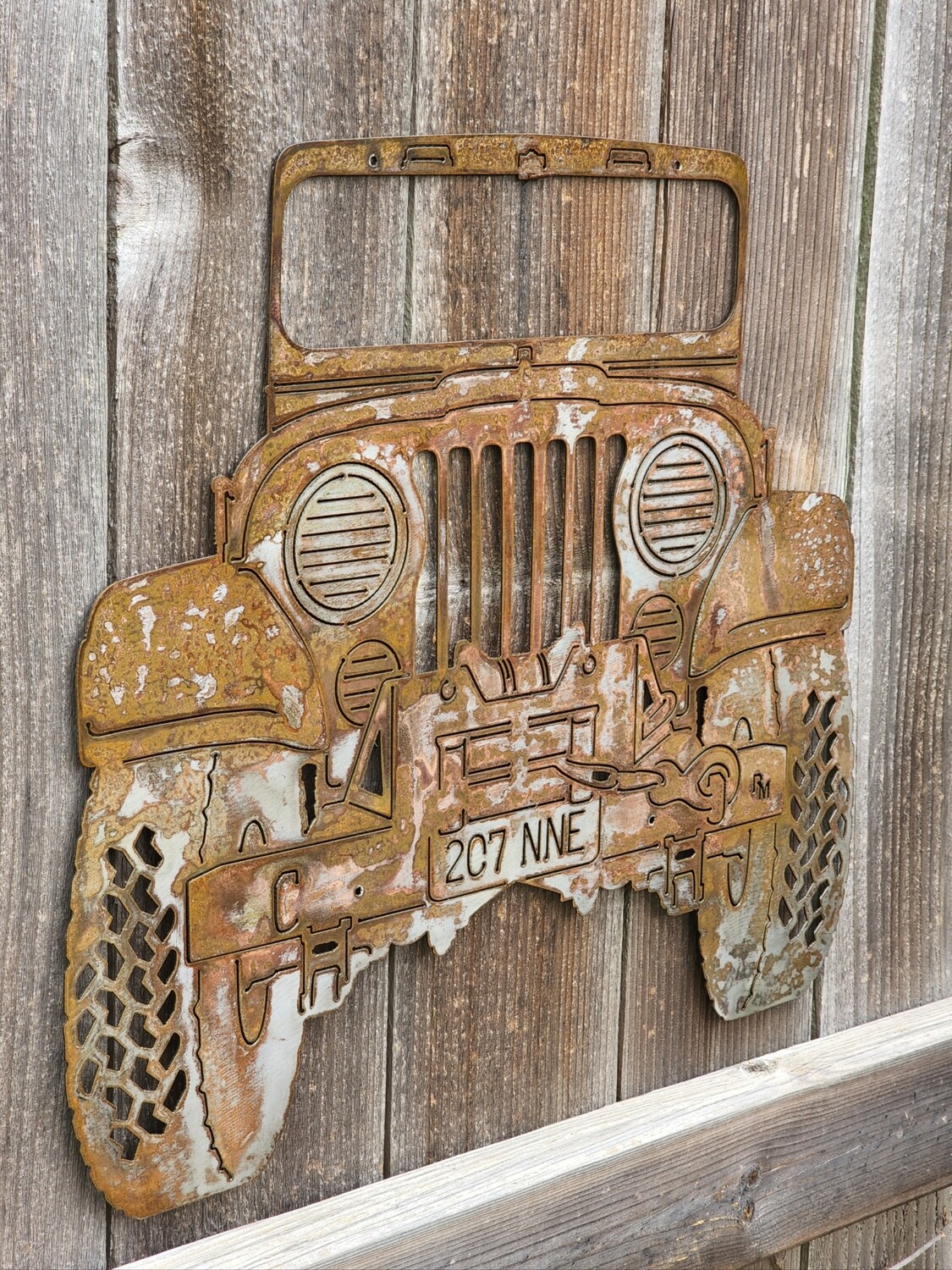 97 CJ-5 Jeep Wall Art