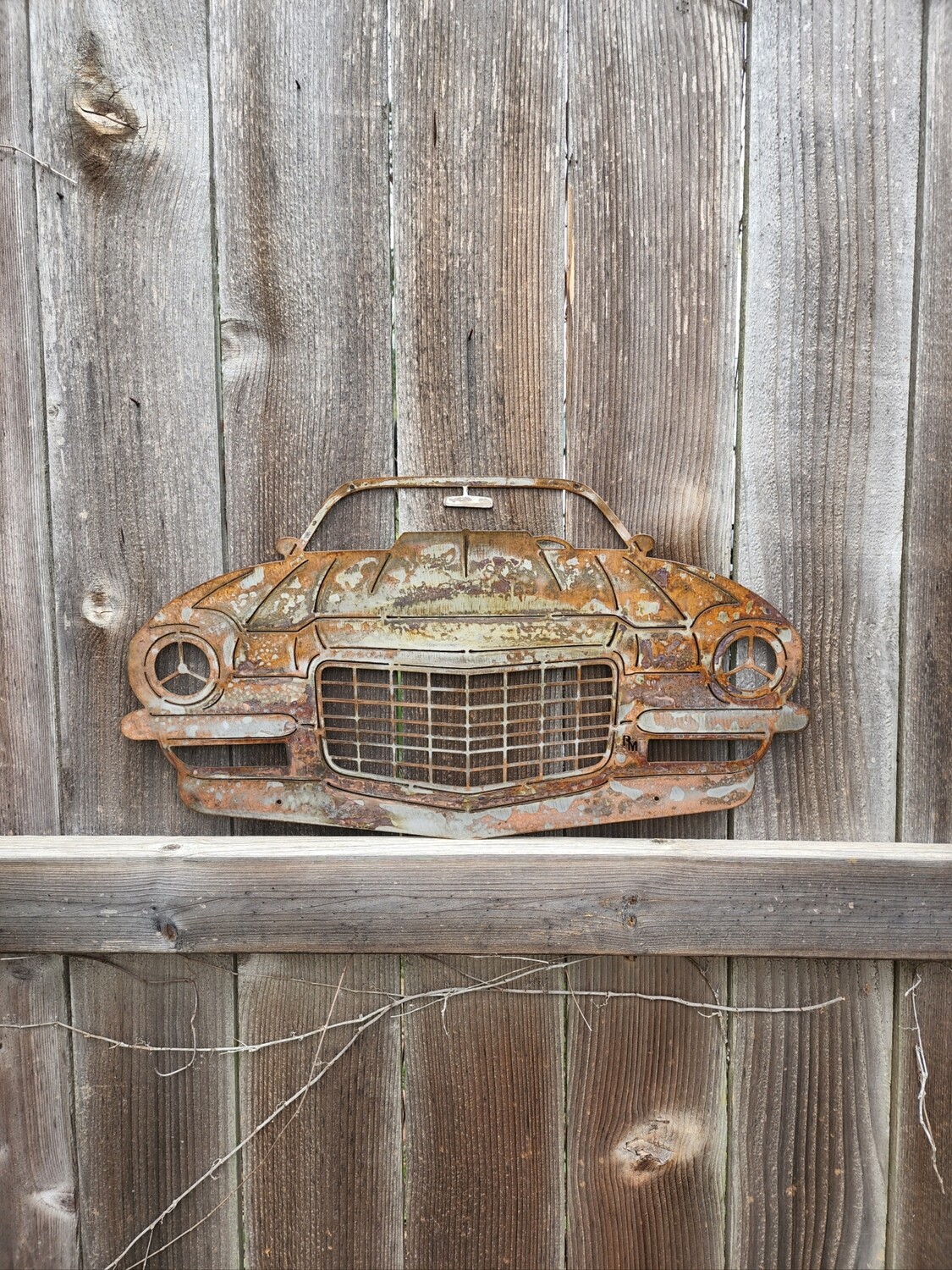 72 Camaro Split Wall Art