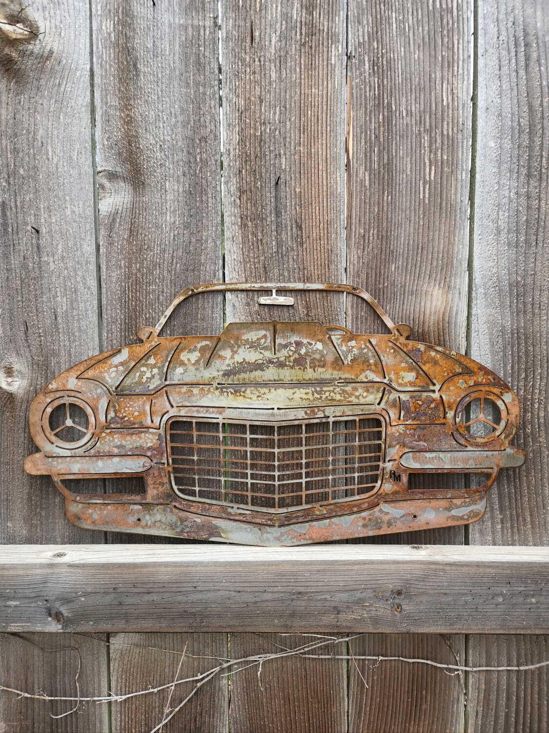 72 Camaro Split Wall Art