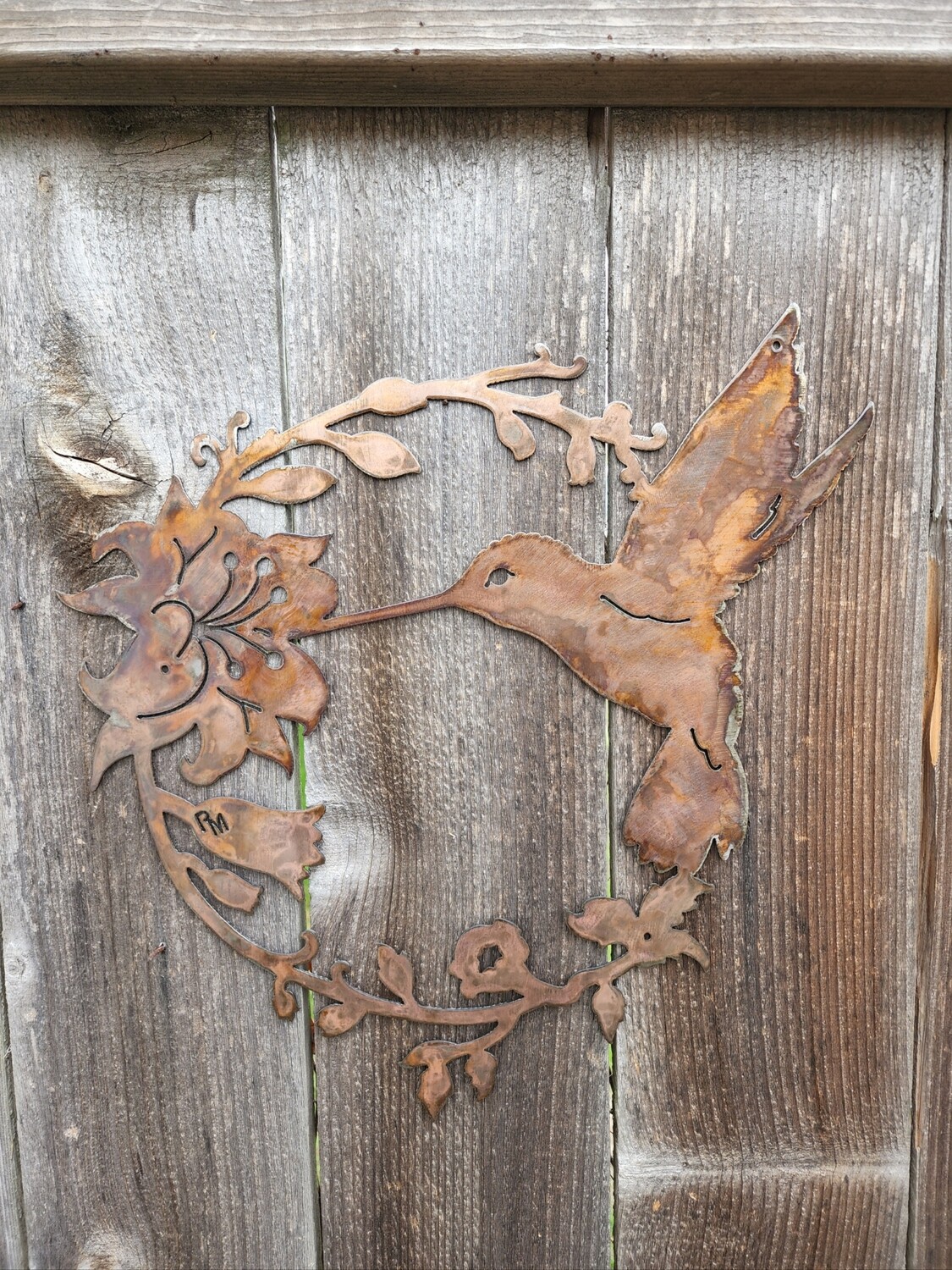 Hummingbird Wreath